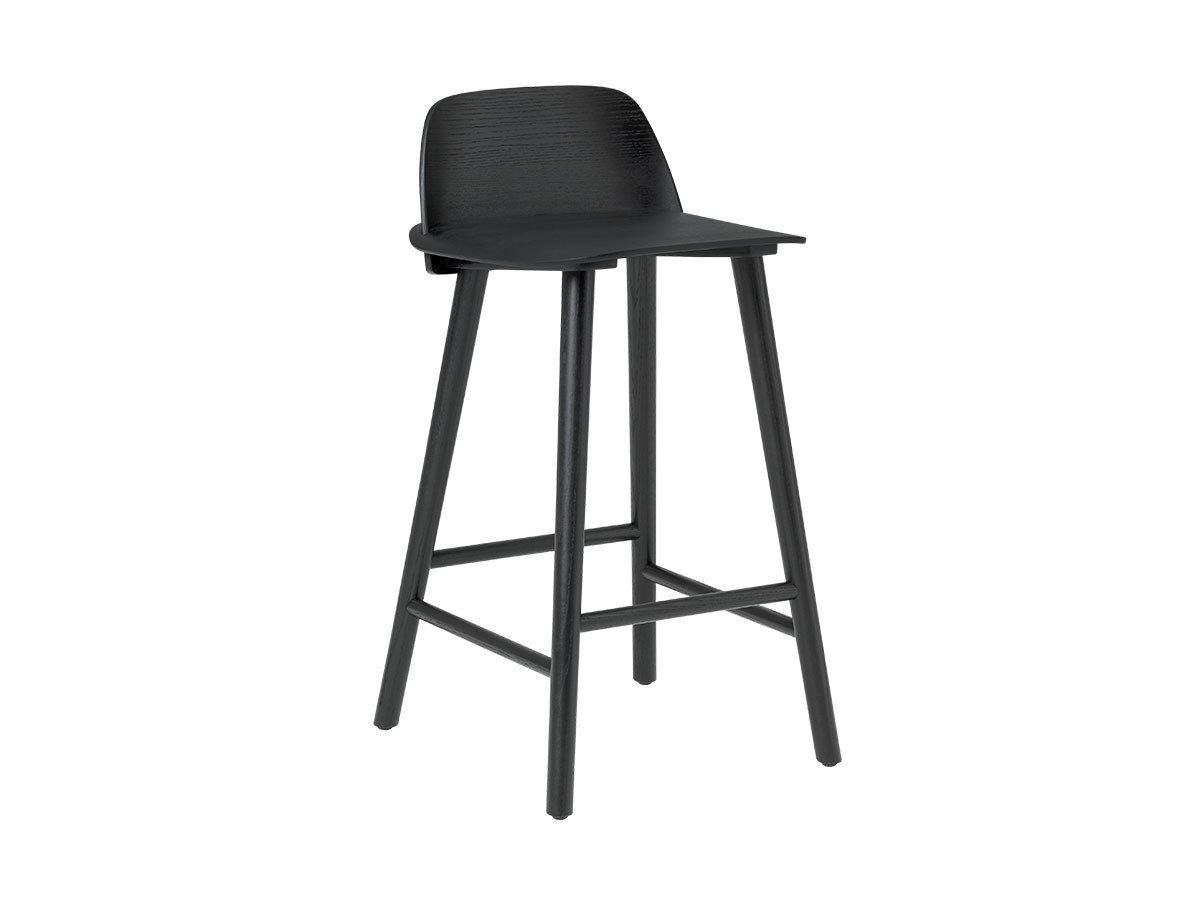 【ムート/MUUTO / GOODS】のNERD COUNTER STOOL / ナードカウンタースツール(座面高65cm) インテリア・キッズ・メンズ・レディースファッション・服の通販 founy(ファニー) 　送料無料　Free Shipping　ウッド　Wooden Design　ホーム・キャンプ・アウトドア・お取り寄せ　Home Living / Home & Lifestyle / Camping Gear / Outdoor Camping　家具・インテリア　Home Furniture & Interior. Stylish & Functional Living Spaces　チェア・椅子　Seating & Chairs　スツール・バースツール　Stools & Bar Stools　ホーム・キャンプ・アウトドア・お取り寄せ　Home Living / Home & Lifestyle / Camping Gear / Outdoor Camping　家具・インテリア　Home Furniture & Interior. Stylish & Functional Living Spaces　チェア・椅子　Seating & Chairs　カウンターチェア・ハイチェア　Bar Stools / High Stools　ブラック|ID: prp329100004968974 ipo3291000000037265128