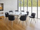 【ヴィトラ/Vitra / GOODS】のMikado Sidechair / ミカド サイドチェア 4レッグ(アルミ) 張地:プラノ 69 ダークグレー(ファブリック F30)、脚部:ポリッシュ仕上|ID: prp329100004968989 ipo3291000000037265232