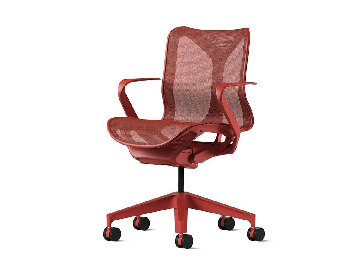 【ハーマンミラー/Herman Miller / GOODS】のCosm Chair / コズムチェア ローバック 固定アーム インテリア・キッズ・メンズ・レディースファッション・服の通販 founy(ファニー) 　コンパクト　Compact, Small Size　シンプル　Simple, Minimal　バランス　Balance, Style Balance　フィット　Fit, Slim Fit　フレーム　Frame, Outline　ボトム　Bottoms, Lower Wear　メッシュ　Mesh, Net Fabric　ワーク　Workwear, Utility Style　ホーム・キャンプ・アウトドア・お取り寄せ　Home Living / Home & Lifestyle / Camping Gear / Outdoor Camping　家具・インテリア　Home Furniture & Interior. Stylish & Functional Living Spaces　チェア・椅子　Seating & Chairs　オフィスチェア・在宅ワーク用チェア　Office & Desk Chairs　キャニオン(ディップト イン カラー)|ID: prp329100004969004 ipo3291000000037265348
