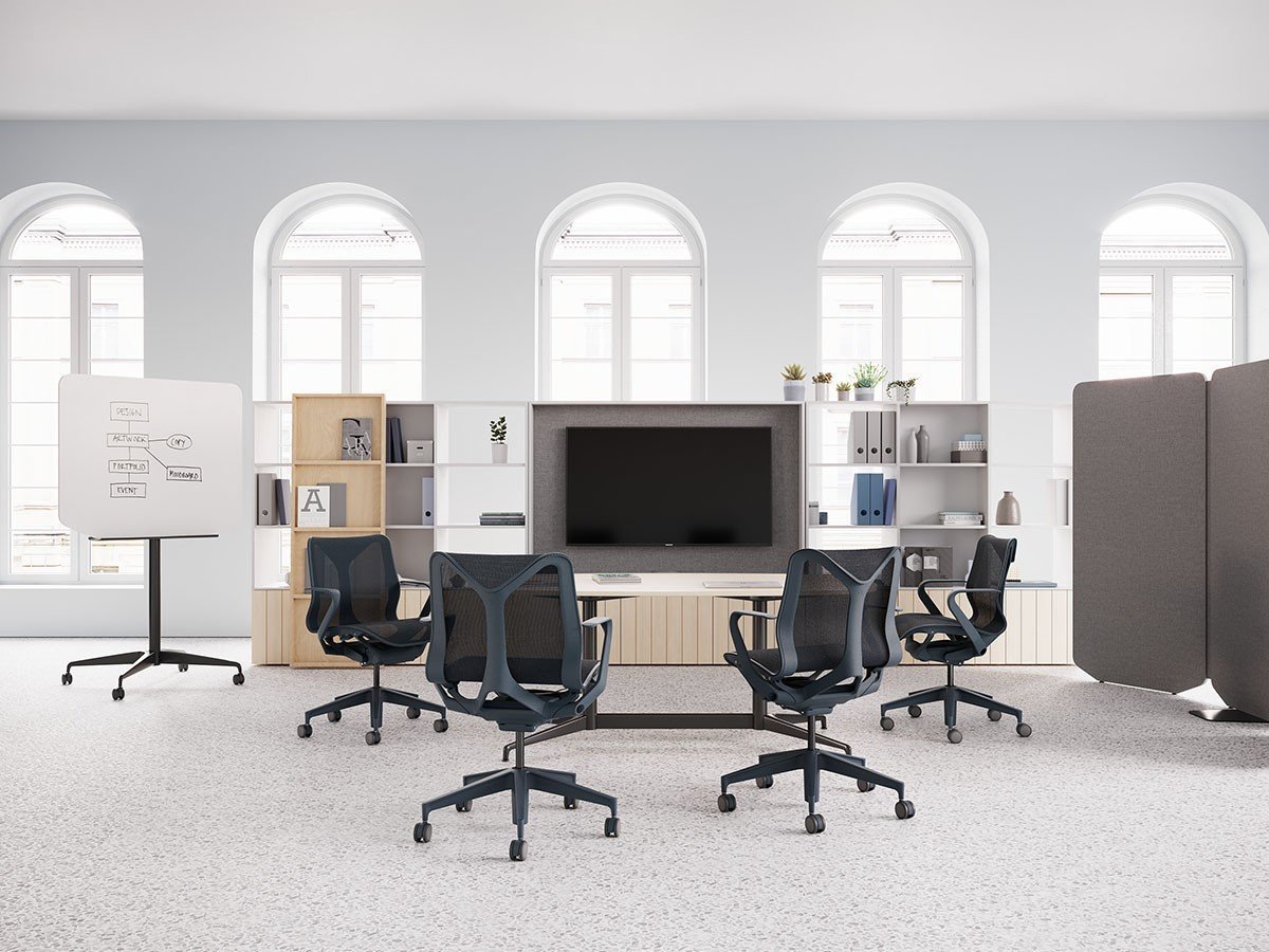 【ハーマンミラー/Herman Miller / GOODS】のCosm Chair / コズムチェア ローバック 固定アーム インテリア・キッズ・メンズ・レディースファッション・服の通販 founy(ファニー) 　コンパクト　Compact, Small Size　シンプル　Simple, Minimal　バランス　Balance, Style Balance　フィット　Fit, Slim Fit　フレーム　Frame, Outline　ボトム　Bottoms, Lower Wear　メッシュ　Mesh, Net Fabric　ワーク　Workwear, Utility Style　ホーム・キャンプ・アウトドア・お取り寄せ　Home Living / Home & Lifestyle / Camping Gear / Outdoor Camping　家具・インテリア　Home Furniture & Interior. Stylish & Functional Living Spaces　チェア・椅子　Seating & Chairs　オフィスチェア・在宅ワーク用チェア　Office & Desk Chairs　参考商品|ID: prp329100004969004 ipo3291000000037265356
