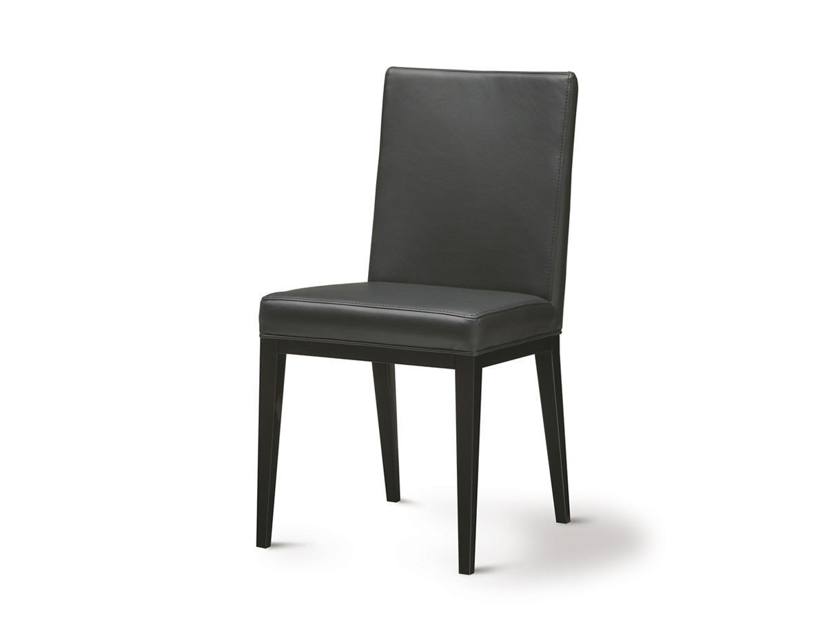 【フライミー ベーシック/FLYMEe BASIC / GOODS】のDINING CHAIR / ダイニングチェア f5897(ダークブラウン脚) インテリア・キッズ・メンズ・レディースファッション・服の通販 founy(ファウニー) 　送料無料　Free Shipping　シルバー　Silver, Metallic Silver　シンプル　Simple, Minimal　ファブリック　Fabric, Textile　ホーム・キャンプ・アウトドア・お取り寄せ　Home Living / Home & Lifestyle / Camping Gear / Outdoor Camping　家具・インテリア　Home Furniture & Interior. Stylish & Functional Living Spaces　チェア・椅子　Seating & Chairs　ダイニングチェア・木製チェア　Dining Chairs　張地:ブラック(合成皮革)|ID: prp329100004969006 ipo3291000000037265368