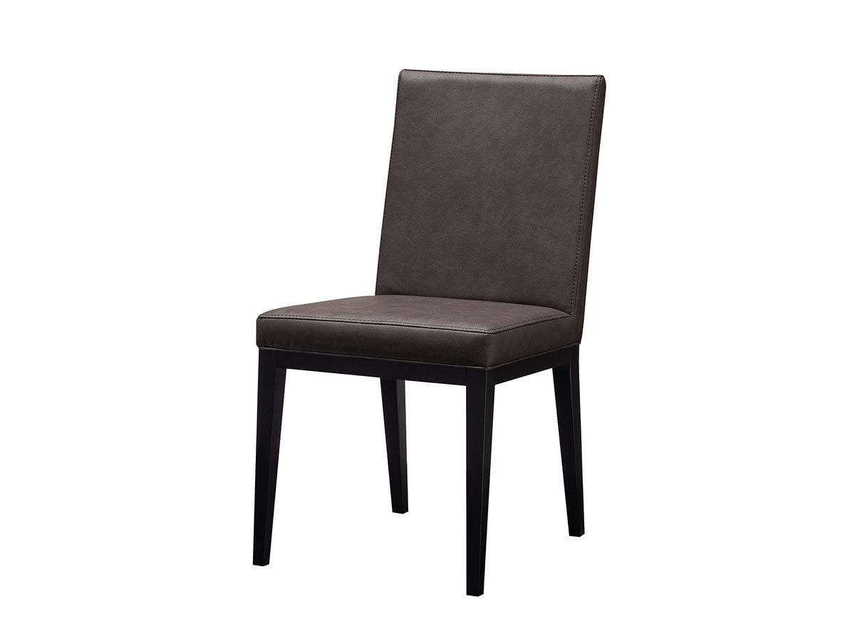 【フライミー ベーシック/FLYMEe BASIC / GOODS】のDINING CHAIR / ダイニングチェア f5897(ダークブラウン脚) インテリア・キッズ・メンズ・レディースファッション・服の通販 founy(ファウニー) 　送料無料　Free Shipping　シルバー　Silver, Metallic Silver　シンプル　Simple, Minimal　ファブリック　Fabric, Textile　ホーム・キャンプ・アウトドア・お取り寄せ　Home Living / Home & Lifestyle / Camping Gear / Outdoor Camping　家具・インテリア　Home Furniture & Interior. Stylish & Functional Living Spaces　チェア・椅子　Seating & Chairs　ダイニングチェア・木製チェア　Dining Chairs　張地:グレー(合成皮革)|ID: prp329100004969006 ipo3291000000037265369