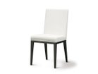 【フライミー ベーシック/FLYMEe BASIC / GOODS】のDINING CHAIR / ダイニングチェア f5897(ダークブラウン脚) 大人の最旬トレンドファッション＆コーディネート founy(ファウニー) 送料無料 Free Shipping シルバー Silver, Metallic Silver シンプル Simple, Minimal ファブリック Fabric, Textile ホーム・キャンプ・アウトドア・お取り寄せ Home Living / Home & Lifestyle / Camping Gear / Outdoor Camping 家具・インテリア Home Furniture & Interior. Stylish & Functional Living Spaces チェア・椅子 Seating & Chairs ダイニングチェア・木製チェア Dining Chairs thumbnail 張地:ホワイト(合成皮革)|ID: prp329100004969006 ipo3291000000037265373