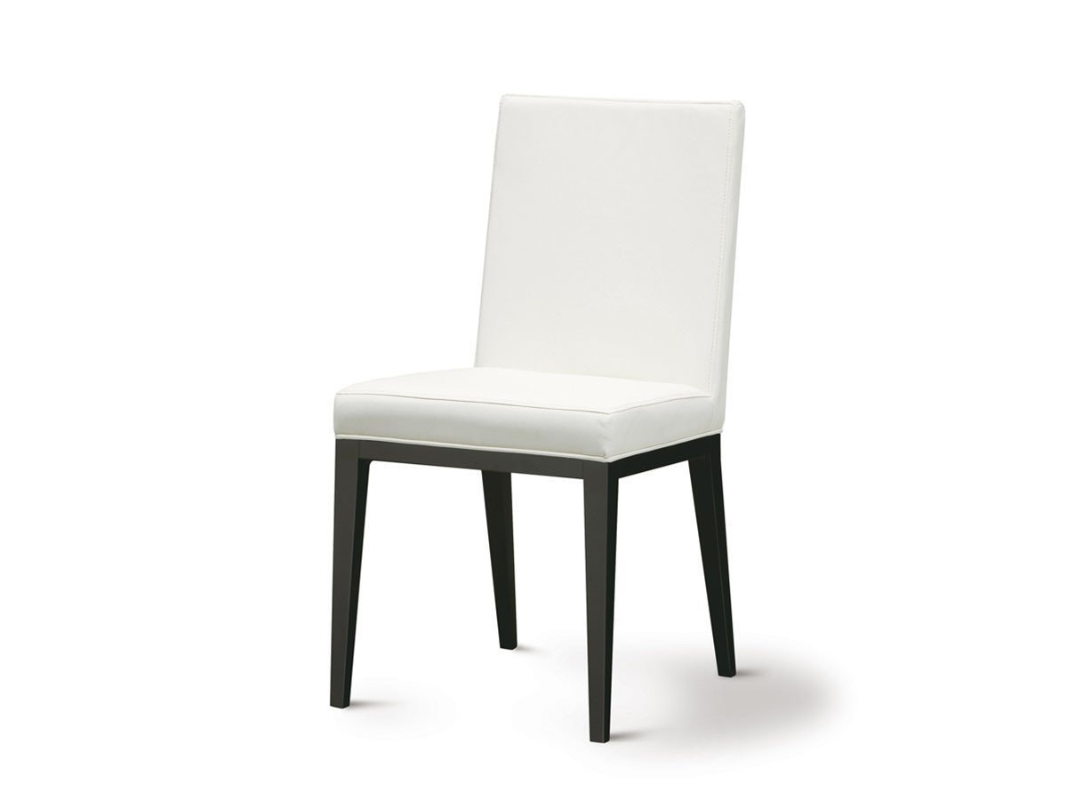 【フライミー ベーシック/FLYMEe BASIC / GOODS】のDINING CHAIR / ダイニングチェア f5897(ダークブラウン脚) インテリア・キッズ・メンズ・レディースファッション・服の通販 founy(ファウニー) 　送料無料　Free Shipping　シルバー　Silver, Metallic Silver　シンプル　Simple, Minimal　ファブリック　Fabric, Textile　ホーム・キャンプ・アウトドア・お取り寄せ　Home Living / Home & Lifestyle / Camping Gear / Outdoor Camping　家具・インテリア　Home Furniture & Interior. Stylish & Functional Living Spaces　チェア・椅子　Seating & Chairs　ダイニングチェア・木製チェア　Dining Chairs　張地:ホワイト(合成皮革)|ID: prp329100004969006 ipo3291000000037265373