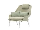 【ヴィトラ/Vitra / GOODS】のSlow Chair / スローチェア(ファブリック) 本体張地:フロッカ 04 ライトセージ(ファブリック F80)、脚部:ポリッシュドアルミニウム&lt|ID: prp329100004969013 ipo3291000000037265415