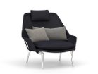 【ヴィトラ/Vitra / GOODS】のSlow Chair / スローチェア(ファブリック) 本体張地:フロッカ 01 ダークブルー(ファブリック F80)、脚部:ポリッシュドアルミニウム&lt|ID: prp329100004969013 ipo3291000000037265430