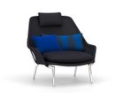 【ヴィトラ/Vitra / GOODS】のSlow Chair / スローチェア(ファブリック) 本体張地:フロッカ 01 ダークブルー(ファブリック F80)、脚部:ポリッシュドアルミニウム&lt|ID: prp329100004969013 ipo3291000000037265433