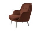【フリッツ ハンセン/FRITZ HANSEN / GOODS】のFRI / フリチェア ラウンジチェア サテン仕上げアルミ製レッグ JH4 張地:1134 ダークオレンジ(クリスチャンハウン)|ID: prp329100004969016 ipo3291000000037358130