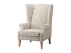 【フライミー ブラン/FLYMEe Blanc / GOODS】のLOUNGE CHAIR / ウイングバックチェア n5929 張地:リコ ナチュラル(Dランク)、脚部ナチュラル|ID: prp329100004969029 ipo3291000000037365419