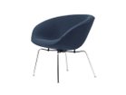 【フリッツ ハンセン/FRITZ HANSEN / GOODS】のPOT / ポットチェア ラウンジチェア 3318 張地:脚部:クローム仕上|ID: prp329100004969036 ipo3291000000037265655