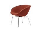 【フリッツ ハンセン/FRITZ HANSEN / GOODS】のPOT / ポットチェア ラウンジチェア 3318 張地:脚部:クローム仕上|ID: prp329100004969036 ipo3291000000037265659