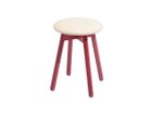 【ラ セディア/LaSedia / GOODS】のPiccolo STOOL / ピッコロ スツール(コットン) 脚部レッド、張地:ナチュラル|ID: prp329100004969048 ipo3291000000037265733