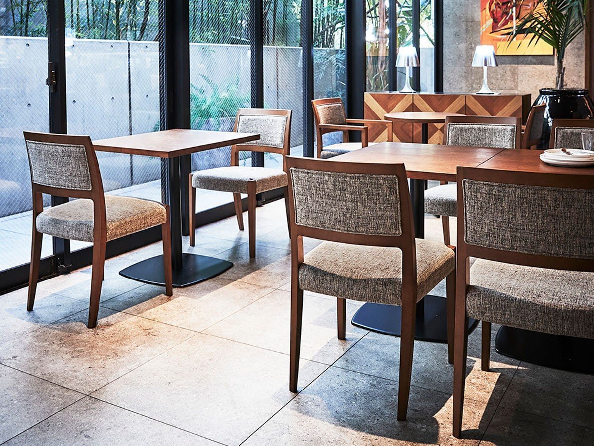 【アボール/ABORD / GOODS】のDining Chair / ダイニングチェア W116 インテリア・キッズ・メンズ・レディースファッション・服の通販 founy(ファウニー) 　送料無料　Free Shipping　セパレート　Separate, Two-Piece　モダン　Modern, Contemporary　ホーム・キャンプ・アウトドア・お取り寄せ　Home Living / Home & Lifestyle / Camping Gear / Outdoor Camping　家具・インテリア　Home Furniture & Interior. Stylish & Functional Living Spaces　チェア・椅子　Seating & Chairs　ダイニングチェア・木製チェア　Dining Chairs　張地:スムージー UP5733(ランクC)、フレームLW ライトウォールナット|ID: prp329100004969049 ipo3291000000037265740