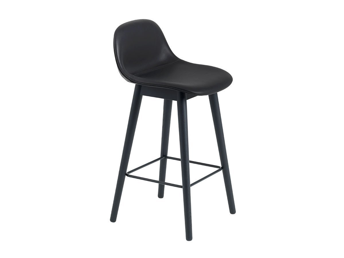 【ムート/MUUTO / GOODS】のFIBER COUNTER STOOL W.BACKREST WOOD BASE / ファイバーカウンタースツール バックレスト ウッドベース インテリア・キッズ・メンズ・レディースファッション・服の通販 founy(ファウニー) 　ウッド　Wooden Design　テーブル　Table, Dining Table　フィット　Fit, Slim Fit　フェイス　Face, Facial Design　ホーム・キャンプ・アウトドア・お取り寄せ　Home Living / Home & Lifestyle / Camping Gear / Outdoor Camping　家具・インテリア　Home Furniture & Interior. Stylish & Functional Living Spaces　チェア・椅子　Seating & Chairs　スツール・バースツール　Stools & Bar Stools　ホーム・キャンプ・アウトドア・お取り寄せ　Home Living / Home & Lifestyle / Camping Gear / Outdoor Camping　家具・インテリア　Home Furniture & Interior. Stylish & Functional Living Spaces　チェア・椅子　Seating & Chairs　カウンターチェア・ハイチェア　Bar Stools / High Stools　カラー(座面レザー):リファインレザーブラック / ブラック|ID: prp329100004969059 ipo3291000000037265806