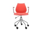 【カルテル/Kartell / GOODS】のMAUI / マウイアームキャスター 大人の最旬トレンドファッション＆コーディネート founy(ファウニー) 送料無料 Free Shipping エレガント 上品 Elegant フレーム Frame, Outline ホーム・キャンプ・アウトドア・お取り寄せ Home Living / Home & Lifestyle / Camping Gear / Outdoor Camping 家具・インテリア Home Furniture & Interior. Stylish & Functional Living Spaces チェア・椅子 Seating & Chairs オフィスチェア・在宅ワーク用チェア Office & Desk Chairs thumbnail スカーレット|ID: prp329100004969074 ipo3291000000037265879