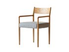 【イカサ/IKASAS / GOODS】のSUIPPO ARM CHAIR / スイッポ アームチェア フレーム:オーク、張地:V06|ID: prp329100004969078 ipo3291000000037265909