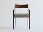 【イカサ/IKASAS / GOODS】のSUIPPO ARM CHAIR / スイッポ アームチェア フレーム:ウォルナット、張地:V06|ID: prp329100004969078 ipo3291000000037265919