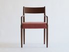 【イカサ/IKASAS / GOODS】のSUIPPO ARM CHAIR / スイッポ アームチェア フレーム:ウォルナット、張地:V11|ID: prp329100004969078 ipo3291000000037336535