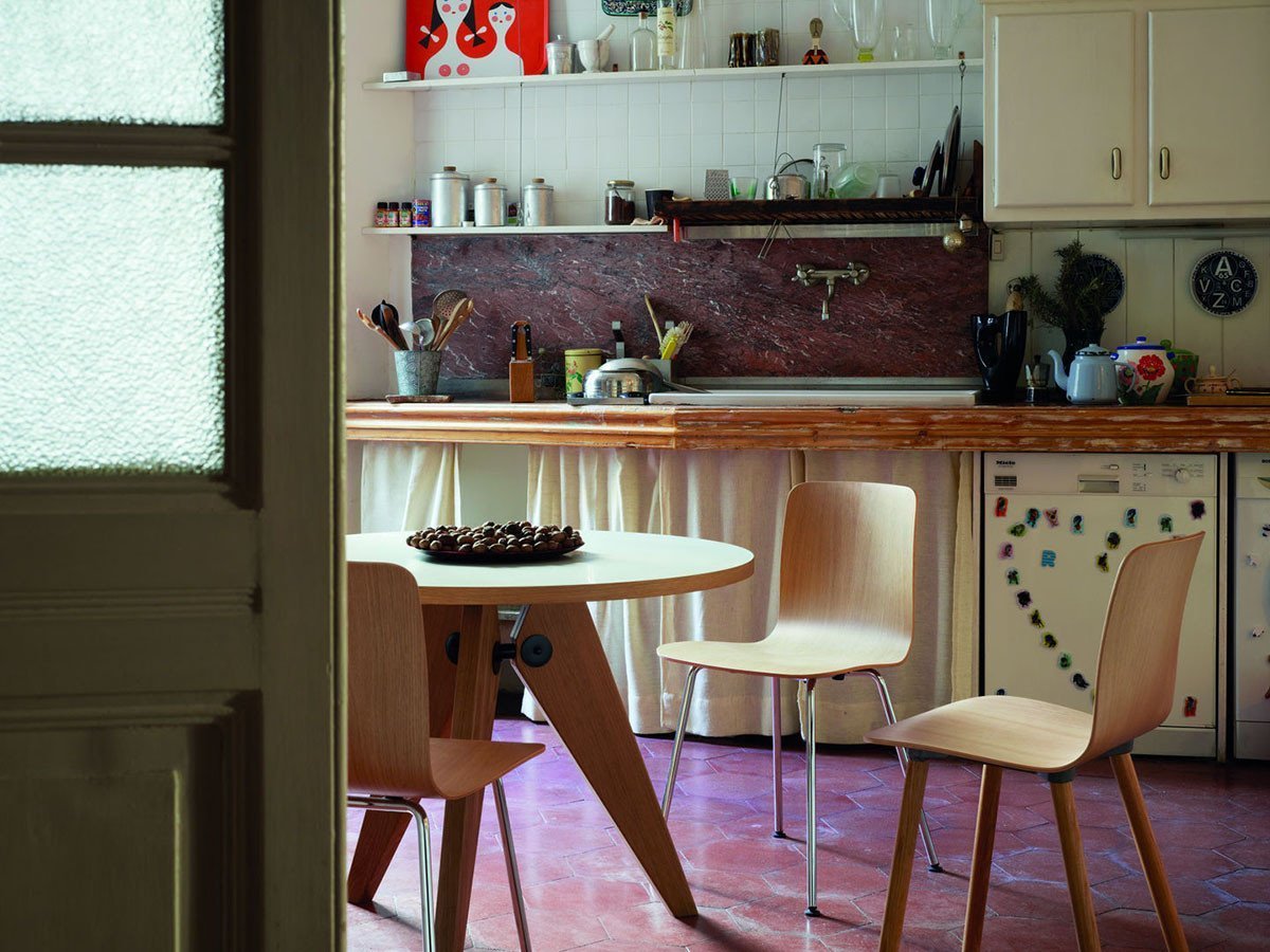 【ヴィトラ/Vitra / GOODS】のHAL Ply Tube / ハル プライ チューブ インテリア・キッズ・メンズ・レディースファッション・服の通販 founy(ファウニー) 　送料無料　Free Shipping　エレガント 上品　Elegant　シンプル　Simple, Minimal　チューブ　Tube, Tube Top　パウダー　Powder, Soft Tone　フォルム　Silhouette, Form　ホーム・キャンプ・アウトドア・お取り寄せ　Home Living / Home & Lifestyle / Camping Gear / Outdoor Camping　家具・インテリア　Home Furniture & Interior. Stylish & Functional Living Spaces　チェア・椅子　Seating & Chairs　ダイニングチェア・木製チェア　Dining Chairs　シート:ナチュラルオーク、脚部:クローム仕上、グライド:ベーシックダーク|ID: prp329100004969099 ipo3291000000037266122