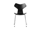 【フリッツ ハンセン/FRITZ HANSEN / GOODS】のGRAND PRIX / グランプリチェア スチール脚 3130 大人の最旬トレンドファッション＆コーディネート founy(ファウニー) インド Indian Textile ウッド Wooden Design 春 Spring シルク Silk, 100% Silk フォルム Silhouette, Form ミラノ Milano Style, Italian-Inspired 送料無料 Free Shipping おすすめ Recommended / Our Picks ホーム・キャンプ・アウトドア・お取り寄せ Home Living / Home & Lifestyle / Camping Gear / Outdoor Camping 家具・インテリア Home Furniture & Interior. Stylish & Functional Living Spaces チェア・椅子 Seating & Chairs ダイニングチェア・木製チェア Dining Chairs thumbnail シェル:カラードアッシュ / ブラック、脚部:クローム仕上|ID: prp329100004969100 ipo3291000000037266124