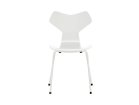 【フリッツ ハンセン/FRITZ HANSEN / GOODS】のGRAND PRIX / グランプリチェア スチール脚 3130 大人の最旬トレンドファッション＆コーディネート founy(ファウニー) インド Indian Textile ウッド Wooden Design 春 Spring シルク Silk, 100% Silk フォルム Silhouette, Form ミラノ Milano Style, Italian-Inspired 送料無料 Free Shipping おすすめ Recommended / Our Picks ホーム・キャンプ・アウトドア・お取り寄せ Home Living / Home & Lifestyle / Camping Gear / Outdoor Camping 家具・インテリア Home Furniture & Interior. Stylish & Functional Living Spaces チェア・椅子 Seating & Chairs ダイニングチェア・木製チェア Dining Chairs thumbnail シェル:ラッカー / ホワイト、脚部:ホワイト|ID: prp329100004969100 ipo3291000000037266125