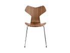 【フリッツ ハンセン/FRITZ HANSEN / GOODS】のGRAND PRIX / グランプリチェア スチール脚 3130 大人の最旬トレンドファッション＆コーディネート founy(ファウニー) インド Indian Textile ウッド Wooden Design 春 Spring シルク Silk, 100% Silk フォルム Silhouette, Form ミラノ Milano Style, Italian-Inspired 送料無料 Free Shipping おすすめ Recommended / Our Picks ホーム・キャンプ・アウトドア・お取り寄せ Home Living / Home & Lifestyle / Camping Gear / Outdoor Camping 家具・インテリア Home Furniture & Interior. Stylish & Functional Living Spaces チェア・椅子 Seating & Chairs ダイニングチェア・木製チェア Dining Chairs thumbnail シェル:ナチュラルウッド / ウォルナット、脚部:クローム仕上|ID: prp329100004969100 ipo3291000000037266130
