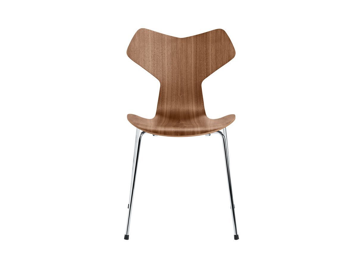 【フリッツ ハンセン/FRITZ HANSEN / GOODS】のGRAND PRIX / グランプリチェア スチール脚 3130 インテリア・キッズ・メンズ・レディースファッション・服の通販 founy(ファウニー) 　インド　Indian Textile　ウッド　Wooden Design　春　Spring　シルク　Silk, 100% Silk　フォルム　Silhouette, Form　ミラノ　Milano Style, Italian-Inspired　送料無料　Free Shipping　おすすめ　Recommended / Our Picks　ホーム・キャンプ・アウトドア・お取り寄せ　Home Living / Home & Lifestyle / Camping Gear / Outdoor Camping　家具・インテリア　Home Furniture & Interior. Stylish & Functional Living Spaces　チェア・椅子　Seating & Chairs　ダイニングチェア・木製チェア　Dining Chairs　シェル:ナチュラルウッド / ウォルナット、脚部:クローム仕上|ID: prp329100004969100 ipo3291000000037266130