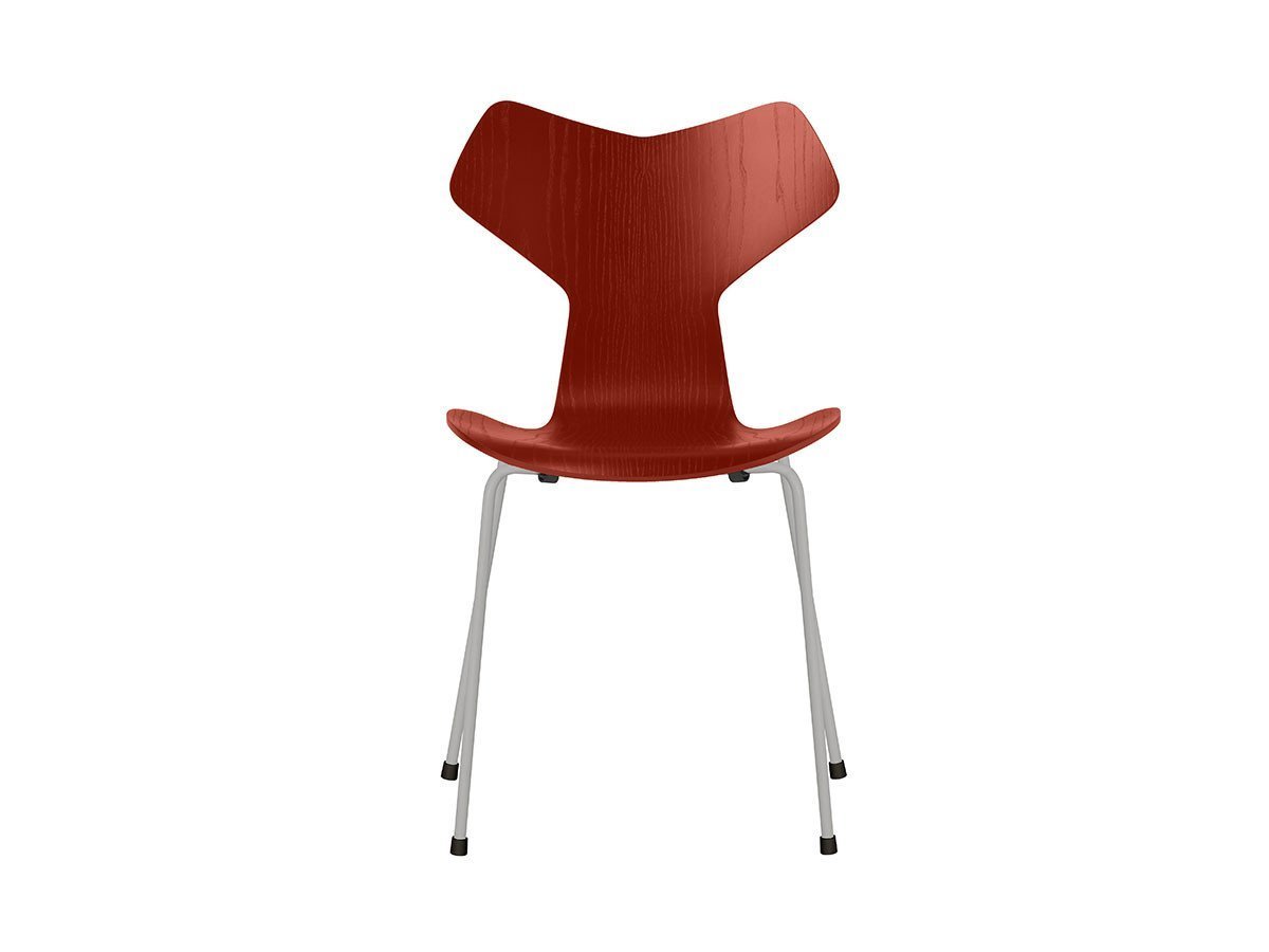 【フリッツ ハンセン/FRITZ HANSEN / GOODS】のGRAND PRIX / グランプリチェア スチール脚 3130 インテリア・キッズ・メンズ・レディースファッション・服の通販 founy(ファウニー) 　インド　Indian Textile　ウッド　Wooden Design　春　Spring　シルク　Silk, 100% Silk　フォルム　Silhouette, Form　ミラノ　Milano Style, Italian-Inspired　送料無料　Free Shipping　おすすめ　Recommended / Our Picks　ホーム・キャンプ・アウトドア・お取り寄せ　Home Living / Home & Lifestyle / Camping Gear / Outdoor Camping　家具・インテリア　Home Furniture & Interior. Stylish & Functional Living Spaces　チェア・椅子　Seating & Chairs　ダイニングチェア・木製チェア　Dining Chairs　シェル:カラードアッシュ / ベネチアンレッド、脚部:ナイングレー|ID: prp329100004969100 ipo3291000000037266133
