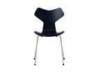 【フリッツ ハンセン/FRITZ HANSEN / GOODS】のGRAND PRIX / グランプリチェア スチール脚 3130 大人の最旬トレンドファッション＆コーディネート founy(ファウニー) インド Indian Textile ウッド Wooden Design 春 Spring シルク Silk, 100% Silk フォルム Silhouette, Form ミラノ Milano Style, Italian-Inspired 送料無料 Free Shipping おすすめ Recommended / Our Picks ホーム・キャンプ・アウトドア・お取り寄せ Home Living / Home & Lifestyle / Camping Gear / Outdoor Camping 家具・インテリア Home Furniture & Interior. Stylish & Functional Living Spaces チェア・椅子 Seating & Chairs ダイニングチェア・木製チェア Dining Chairs thumbnail シェル:カラードアッシュ / ミッドナイトブルー、脚部:ナイングレー|ID: prp329100004969100 ipo3291000000037266137