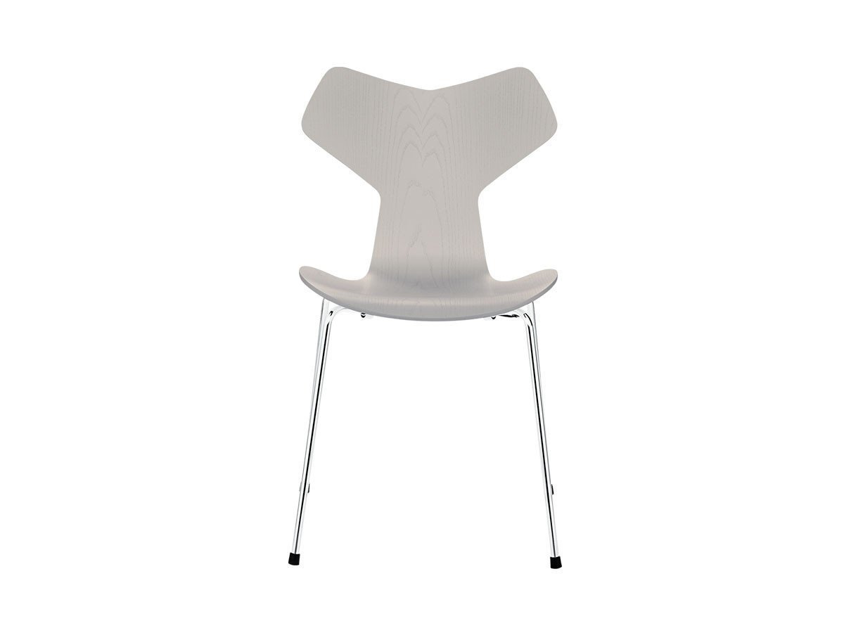 【フリッツ ハンセン/FRITZ HANSEN / GOODS】のGRAND PRIX / グランプリチェア スチール脚 3130 インテリア・キッズ・メンズ・レディースファッション・服の通販 founy(ファウニー) 　インド　Indian Textile　ウッド　Wooden Design　春　Spring　シルク　Silk, 100% Silk　フォルム　Silhouette, Form　ミラノ　Milano Style, Italian-Inspired　送料無料　Free Shipping　おすすめ　Recommended / Our Picks　ホーム・キャンプ・アウトドア・お取り寄せ　Home Living / Home & Lifestyle / Camping Gear / Outdoor Camping　家具・インテリア　Home Furniture & Interior. Stylish & Functional Living Spaces　チェア・椅子　Seating & Chairs　ダイニングチェア・木製チェア　Dining Chairs　シェル:カラードアッシュ / ホワイト、脚部:クローム仕上|ID: prp329100004969100 ipo3291000000037266139