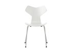 【フリッツ ハンセン/FRITZ HANSEN / GOODS】のGRAND PRIX / グランプリチェア スチール脚 3130 大人の最旬トレンドファッション＆コーディネート founy(ファウニー) インド Indian Textile ウッド Wooden Design 春 Spring シルク Silk, 100% Silk フォルム Silhouette, Form ミラノ Milano Style, Italian-Inspired 送料無料 Free Shipping おすすめ Recommended / Our Picks ホーム・キャンプ・アウトドア・お取り寄せ Home Living / Home & Lifestyle / Camping Gear / Outdoor Camping 家具・インテリア Home Furniture & Interior. Stylish & Functional Living Spaces チェア・椅子 Seating & Chairs ダイニングチェア・木製チェア Dining Chairs thumbnail シェル:カラードアッシュ / ホワイト、脚部:ナイングレー|ID: prp329100004969100 ipo3291000000037266140