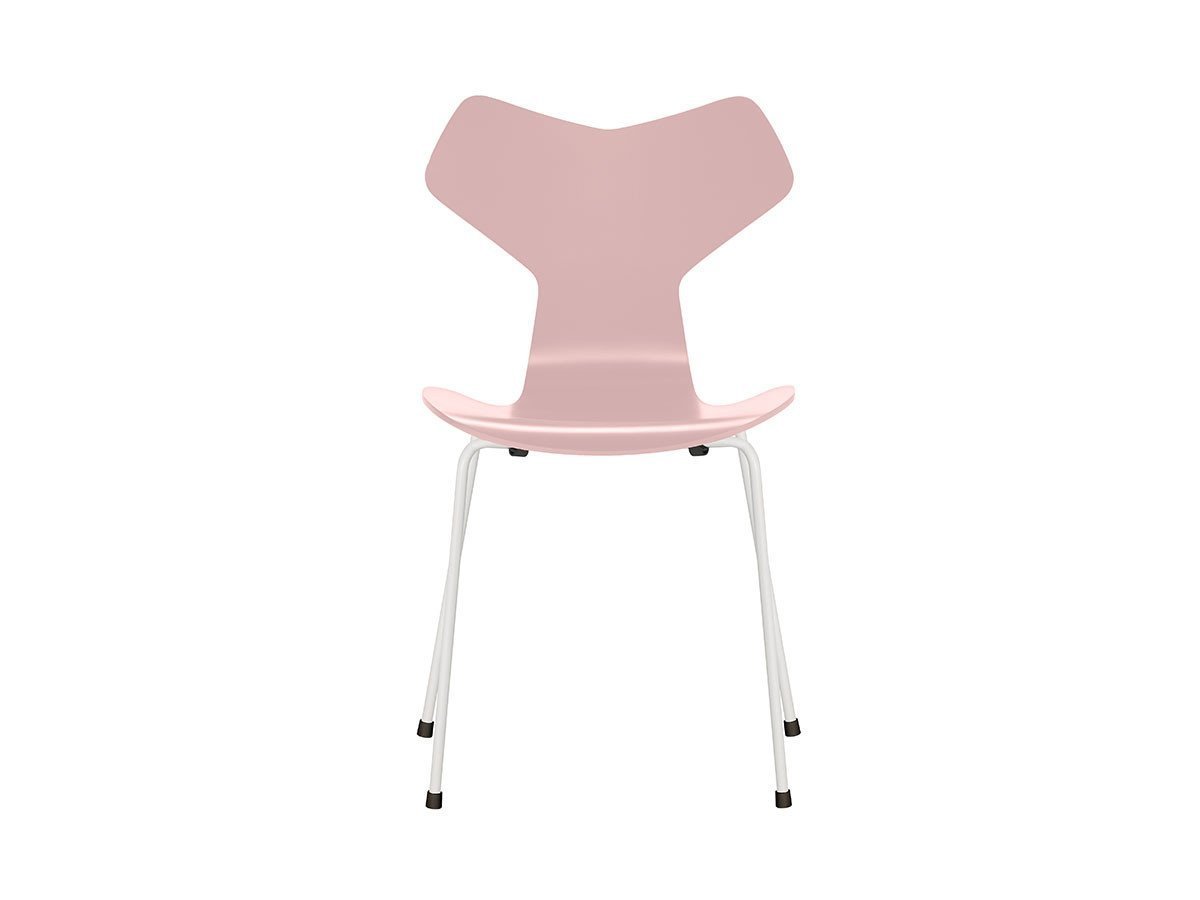 【フリッツ ハンセン/FRITZ HANSEN / GOODS】のGRAND PRIX / グランプリチェア スチール脚 3130 インテリア・キッズ・メンズ・レディースファッション・服の通販 founy(ファウニー) 　インド　Indian Textile　ウッド　Wooden Design　春　Spring　シルク　Silk, 100% Silk　フォルム　Silhouette, Form　ミラノ　Milano Style, Italian-Inspired　送料無料　Free Shipping　おすすめ　Recommended / Our Picks　ホーム・キャンプ・アウトドア・お取り寄せ　Home Living / Home & Lifestyle / Camping Gear / Outdoor Camping　家具・インテリア　Home Furniture & Interior. Stylish & Functional Living Spaces　チェア・椅子　Seating & Chairs　ダイニングチェア・木製チェア　Dining Chairs　シェル:ラッカー / ペールローズ、脚部:ホワイト|ID: prp329100004969100 ipo3291000000037266146