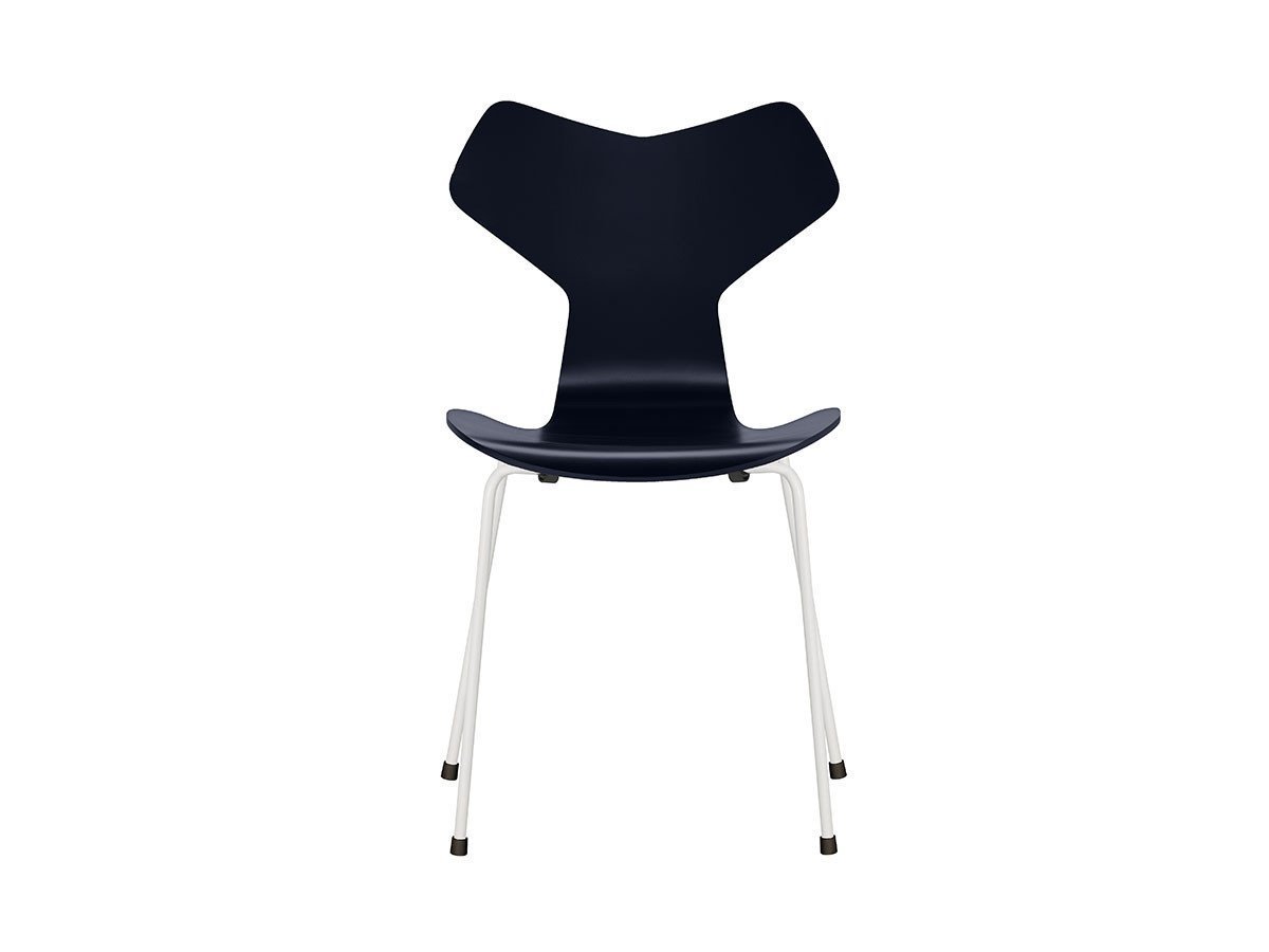 【フリッツ ハンセン/FRITZ HANSEN / GOODS】のGRAND PRIX / グランプリチェア スチール脚 3130 インテリア・キッズ・メンズ・レディースファッション・服の通販 founy(ファウニー) 　インド　Indian Textile　ウッド　Wooden Design　春　Spring　シルク　Silk, 100% Silk　フォルム　Silhouette, Form　ミラノ　Milano Style, Italian-Inspired　送料無料　Free Shipping　おすすめ　Recommended / Our Picks　ホーム・キャンプ・アウトドア・お取り寄せ　Home Living / Home & Lifestyle / Camping Gear / Outdoor Camping　家具・インテリア　Home Furniture & Interior. Stylish & Functional Living Spaces　チェア・椅子　Seating & Chairs　ダイニングチェア・木製チェア　Dining Chairs　シェル:ラッカー / ミッドナイトブルー、脚部:ホワイト|ID: prp329100004969100 ipo3291000000037266152