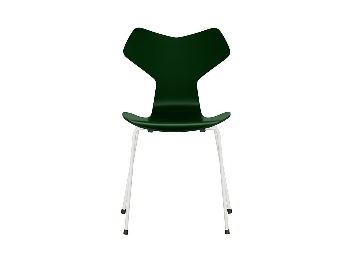 【フリッツ ハンセン/FRITZ HANSEN / GOODS】のGRAND PRIX / グランプリチェア スチール脚 3130 インテリア・キッズ・メンズ・レディースファッション・服の通販 founy(ファウニー) 　インド　Indian Textile　ウッド　Wooden Design　春　Spring　シルク　Silk, 100% Silk　フォルム　Silhouette, Form　ミラノ　Milano Style, Italian-Inspired　送料無料　Free Shipping　おすすめ　Recommended / Our Picks　ホーム・キャンプ・アウトドア・お取り寄せ　Home Living / Home & Lifestyle / Camping Gear / Outdoor Camping　家具・インテリア　Home Furniture & Interior. Stylish & Functional Living Spaces　チェア・椅子　Seating & Chairs　ダイニングチェア・木製チェア　Dining Chairs　シェル:ラッカー / エバーグリーン、脚部:ホワイト|ID: prp329100004969100 ipo3291000000037266155