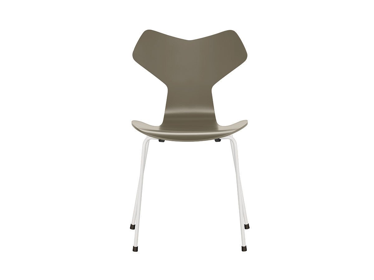 【フリッツ ハンセン/FRITZ HANSEN / GOODS】のGRAND PRIX / グランプリチェア スチール脚 3130 インテリア・キッズ・メンズ・レディースファッション・服の通販 founy(ファウニー) 　インド　Indian Textile　ウッド　Wooden Design　春　Spring　シルク　Silk, 100% Silk　フォルム　Silhouette, Form　ミラノ　Milano Style, Italian-Inspired　送料無料　Free Shipping　おすすめ　Recommended / Our Picks　ホーム・キャンプ・アウトドア・お取り寄せ　Home Living / Home & Lifestyle / Camping Gear / Outdoor Camping　家具・インテリア　Home Furniture & Interior. Stylish & Functional Living Spaces　チェア・椅子　Seating & Chairs　ダイニングチェア・木製チェア　Dining Chairs　シェル:ラッカー / オリーブグリーン、脚部:ホワイト|ID: prp329100004969100 ipo3291000000037266156