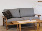 【スウィッチ/SWITCH / GOODS】のOrland Sofa 2.5P / オーランド 2.5人掛けソファ 張地:F-41 倉敷帆布 グレー杢(Tシリーズ)|ID: prp329100004969114 ipo3291000000037266310
