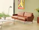 【フリッツ ハンセン/FRITZ HANSEN / GOODS】のLISSONI SOFA / リッソーニソファ 2人掛けソファ PL112S 張地:グレースレザー ウォルナット(カテゴリー5)、脚部:マットポリッシュ仕上|ID: prp329100004969141 ipo3291000000037266614