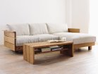 【広松木工/Hiromatsu Furniture / GOODS】のCAPO / カーポ ソファ 217 大人の最旬トレンドファッション＆コーディネート founy(ファウニー) ヴィンテージ Vintage Style クッション Cushion, Throw Pillow スリット Slit, Slit Detail フレーム Frame, Outline モダン Modern, Contemporary ラバー Rubber, Rubber Sole ホーム・キャンプ・アウトドア・お取り寄せ Home Living / Home & Lifestyle / Camping Gear / Outdoor Camping 家具・インテリア Home Furniture & Interior. Stylish & Functional Living Spaces その他 インテリア雑貨、家具 Home Decor & Furniture Extras thumbnail 同シリーズの「オットマン 084」とご一緒にお使いいただくと、L字のカウチソファに組み替えることがで|ID: prp329100004969149 ipo3291000000037266737