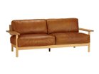【イデー/IDEE / GOODS】のDIMANCHE SOFA(3) Leather / ディモンシュ ソファ(3) レザー 大人の最旬トレンドファッション＆コーディネート founy(ファウニー) クッション Cushion, Throw Pillow ファブリック Fabric, Textile フェザー Feather, Feather Detail フレーム Frame, Outline リラックス Relax, Relaxed Fit ホーム・キャンプ・アウトドア・お取り寄せ Home Living / Home & Lifestyle / Camping Gear / Outdoor Camping 家具・インテリア Home Furniture & Interior. Stylish & Functional Living Spaces ソファー Couches & Sofas thumbnail 張地:マロン|ID: prp329100004969154 ipo3291000000037266776