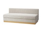 【フライミー ノワール/FLYMEe Noir / GOODS】の2P SOFA / 2人掛けアームレスソファ n5958 大人の最旬トレンドファッション＆コーディネート founy(ファウニー) クッション Cushion, Throw Pillow シンプル Simple, Minimal トレンド Trend, Trending Now フォルム Silhouette, Form ホーム・キャンプ・アウトドア・お取り寄せ Home Living / Home & Lifestyle / Camping Gear / Outdoor Camping 家具・インテリア Home Furniture & Interior. Stylish & Functional Living Spaces ソファー Couches & Sofas thumbnail 張地:脚部ナチュラル|ID: prp329100004969155 ipo3291000000037266782