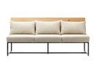 【コッコレ/Coccole / GOODS】の3P SOFA / 3人掛けソファ C426-3 張地:バトン アイボリー(ランクE)、背板クリア|ID: prp329100004969176 ipo3291000000037266926