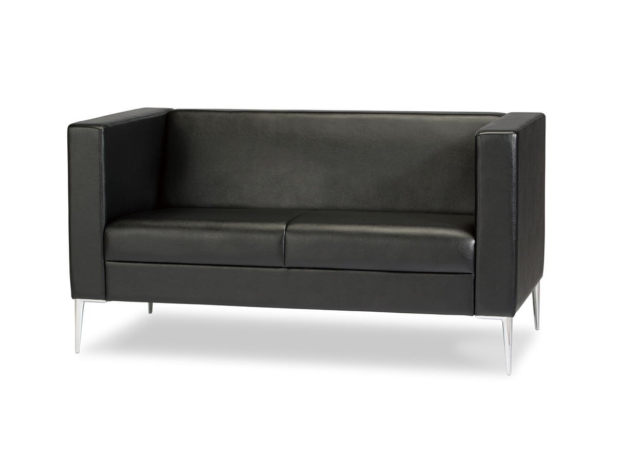 【フライミー ノワール/FLYMEe Noir / GOODS】の2P Sofa / 2人掛けソファ f70326 大人の最旬トレンドファッション＆コーディネート founy(ファウニー) 　送料無料　Free Shipping　シルバー　Silver, Metallic Silver　シンプル　Simple, Minimal　スタイリッシュ　Stylish, Fashionable　フォルム　Silhouette, Form　フラット　Flat, Flat Shoes　ホーム・キャンプ・アウトドア・お取り寄せ　Home Living / Home & Lifestyle / Camping Gear / Outdoor Camping　家具・インテリア　Home Furniture & Interior. Stylish & Functional Living Spaces　ソファー　Couches & Sofas　 other-1|ID: prp329100004969178 ipo3291000000037266934