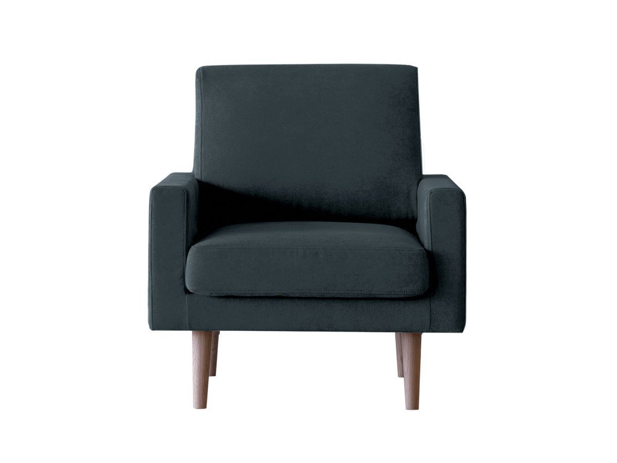 【フライミー ヴェール/FLYMEe vert / GOODS】の1P SOFA / 1人掛けソファ #34369 インテリア・キッズ・メンズ・レディースファッション・服の通販 founy(ファウニー) 　送料無料　Free Shipping　クッション　Cushion, Throw Pillow　ホーム・キャンプ・アウトドア・お取り寄せ　Home Living / Home & Lifestyle / Camping Gear / Outdoor Camping　家具・インテリア　Home Furniture & Interior. Stylish & Functional Living Spaces　ソファー　Couches & Sofas　張地:ダークグレー、脚部:ウォルナット|ID: prp329100004969181 ipo3291000000037266964