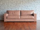 【心石工芸/KOKOROISHI / GOODS】のTSUMUGI / ツムギ 3P 張地:WL907(レザーWL)、脚部:ウォールナット|ID: prp329100004969182 ipo3291000000037266972