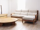 【広松木工/Hiromatsu Furniture / GOODS】のCIELO / シエロ ソファ 182 / 228 大人の最旬トレンドファッション＆コーディネート founy(ファウニー) オイル Body Oil クッション Cushion, Throw Pillow フレーム Frame, Outline ミドル Middle Length, Mid Height ラバー Rubber, Rubber Sole リラックス Relax, Relaxed Fit ホーム・キャンプ・アウトドア・お取り寄せ Home Living / Home & Lifestyle / Camping Gear / Outdoor Camping 家具・インテリア Home Furniture & Interior. Stylish & Functional Living Spaces その他 インテリア雑貨、家具 Home Decor & Furniture Extras thumbnail 張地:ナチュラル / NA(ルーガ)、フレーム:オーク、サイズ:幅228cm|ID: prp329100004969205 ipo3291000000037267193