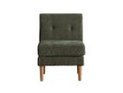 【ノットアンティークス/knot antiques / CRASH GATE】のGRESS SOFA / グレス 1人掛けソファ 肘なし 木脚(ジャガード) 大人の最旬トレンドファッション＆コーディネート founy(ファウニー) タオル Towel, Bath Towel テーブル Table, Dining Table ヴィンテージ Vintage Style ホーム・キャンプ・アウトドア・お取り寄せ Home Living / Home & Lifestyle / Camping Gear / Outdoor Camping 家具・インテリア Home Furniture & Interior. Stylish & Functional Living Spaces ソファー Couches & Sofas thumbnail 張地:モスグリーン|ID: prp329100004969223 ipo3291000000037267350