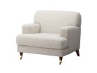 【フライミー ブラン/FLYMEe Blanc / GOODS】の1P SOFA / 1人掛けソファ n5995(真鍮キャスター脚) 張地:メランゲ グレージュ(ナチュラル)|ID: prp329100004969234 ipo3291000000037267432