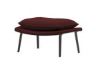 【ヴィトラ/Vitra / GOODS】のSlow Chair Ottoman / スローチェア オットマン(ファブリック) 大人の最旬トレンドファッション＆コーディネート founy(ファウニー) 送料無料 Free Shipping クッション Cushion, Throw Pillow クラシック Classic, Timeless Style ファブリック Fabric, Textile フレーム Frame, Outline モダン Modern, Contemporary ホーム・キャンプ・アウトドア・お取り寄せ Home Living / Home & Lifestyle / Camping Gear / Outdoor Camping 家具・インテリア Home Furniture & Interior. Stylish & Functional Living Spaces チェア・椅子 Seating & Chairs ローチェア・和風座椅子 Floor & Low Chairs thumbnail 張地:フロッカ 06 ボルドー(ファブリック F80)、脚部:ディープブラック|ID: prp329100004969246 ipo3291000000037267515