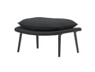 【ヴィトラ/Vitra / GOODS】のSlow Chair Ottoman / スローチェア オットマン(ファブリック) 大人の最旬トレンドファッション＆コーディネート founy(ファウニー) 送料無料 Free Shipping クッション Cushion, Throw Pillow クラシック Classic, Timeless Style ファブリック Fabric, Textile フレーム Frame, Outline モダン Modern, Contemporary ホーム・キャンプ・アウトドア・お取り寄せ Home Living / Home & Lifestyle / Camping Gear / Outdoor Camping 家具・インテリア Home Furniture & Interior. Stylish & Functional Living Spaces チェア・椅子 Seating & Chairs ローチェア・和風座椅子 Floor & Low Chairs thumbnail 張地:フロッカ 07 カーボン(ファブリック F80)、脚部:ディープブラック|ID: prp329100004969246 ipo3291000000037267516
