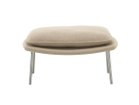 【ヴィトラ/Vitra / GOODS】のSlow Chair Ottoman / スローチェア オットマン(ファブリック) 大人の最旬トレンドファッション＆コーディネート founy(ファウニー) 送料無料 Free Shipping クッション Cushion, Throw Pillow クラシック Classic, Timeless Style ファブリック Fabric, Textile フレーム Frame, Outline モダン Modern, Contemporary ホーム・キャンプ・アウトドア・お取り寄せ Home Living / Home & Lifestyle / Camping Gear / Outdoor Camping 家具・インテリア Home Furniture & Interior. Stylish & Functional Living Spaces チェア・椅子 Seating & Chairs ローチェア・和風座椅子 Floor & Low Chairs thumbnail 張地:フロッカ 02 ベージュ(ファブリック F80)、脚部:ポリッシュドアルミニウム|ID: prp329100004969246 ipo3291000000037267517